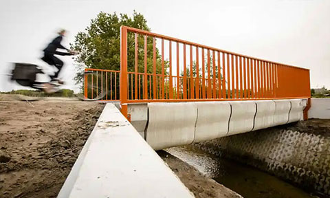 first 3d printed bycyclebridge