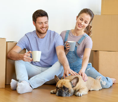 moving in